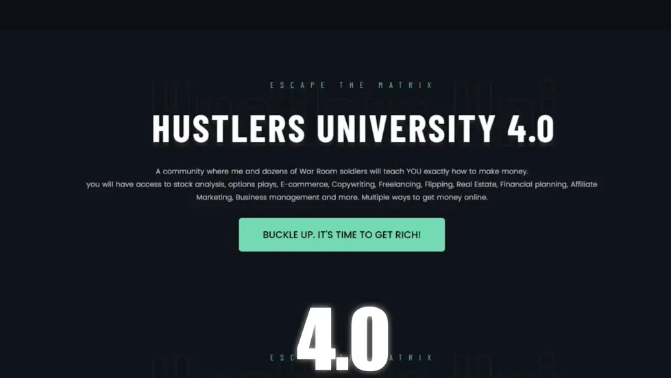 I Tried Andrew Tate’s Hustlers University 4.0 With $1000 (REALISTIC Results) 001