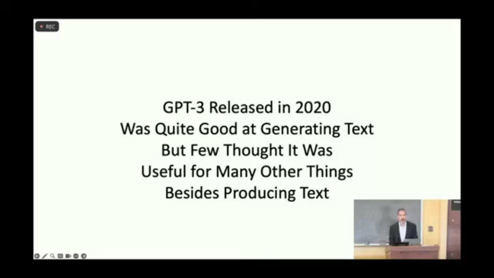 How GPT/ChatGPT Work - An Understandable Introduction to the Technology - Professor Harry Surden 12